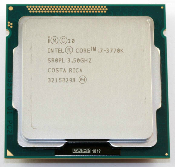 Intel Core i7-3770K işlemci + MSI Z77A-